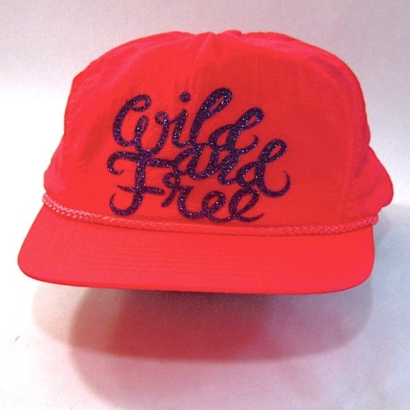 Hot Neon Pink Glittery High Crown Bling Ladies Glam Baseball Trucker Cap Hat - Picture 1 of 9